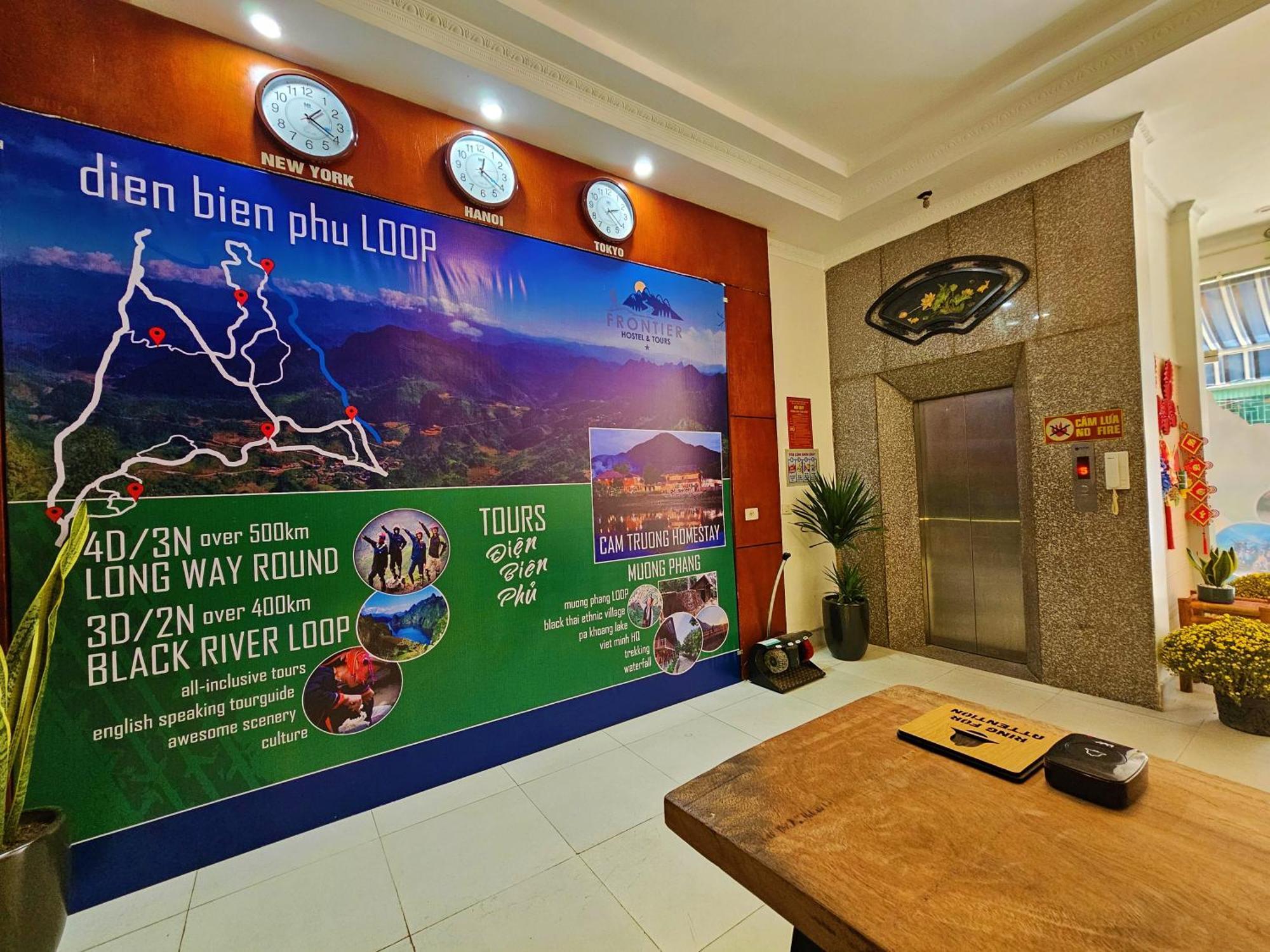 Frontier Hostel & Tours Diện Biên Phủ Exterior foto