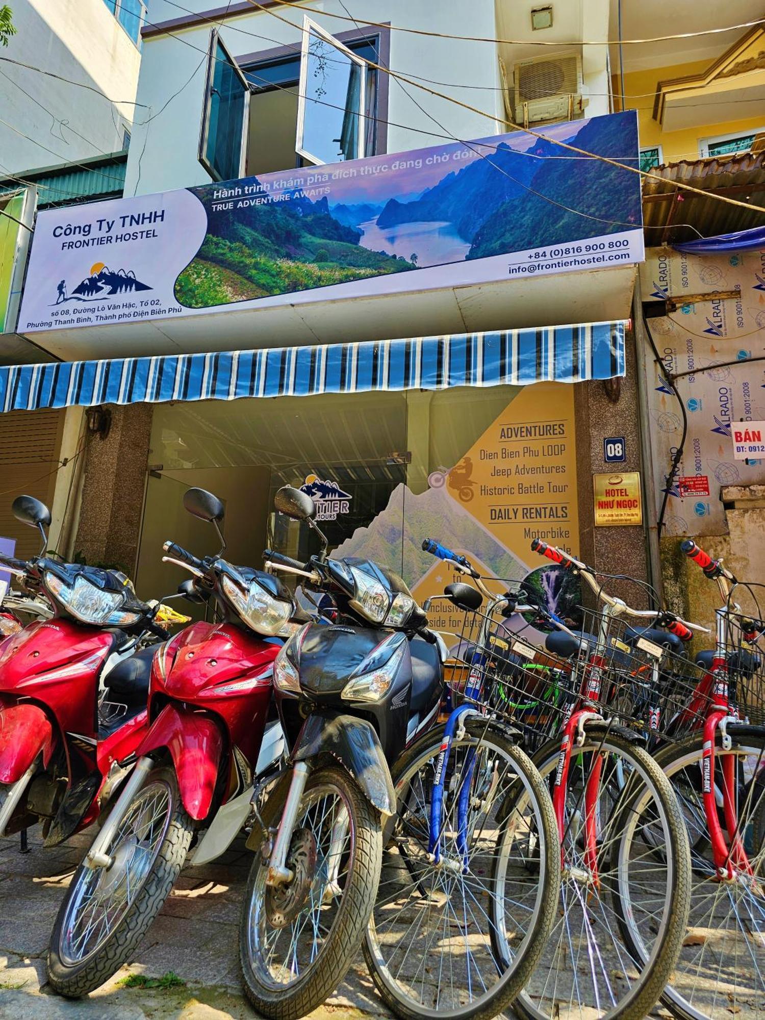 Frontier Hostel & Tours Diện Biên Phủ Exterior foto