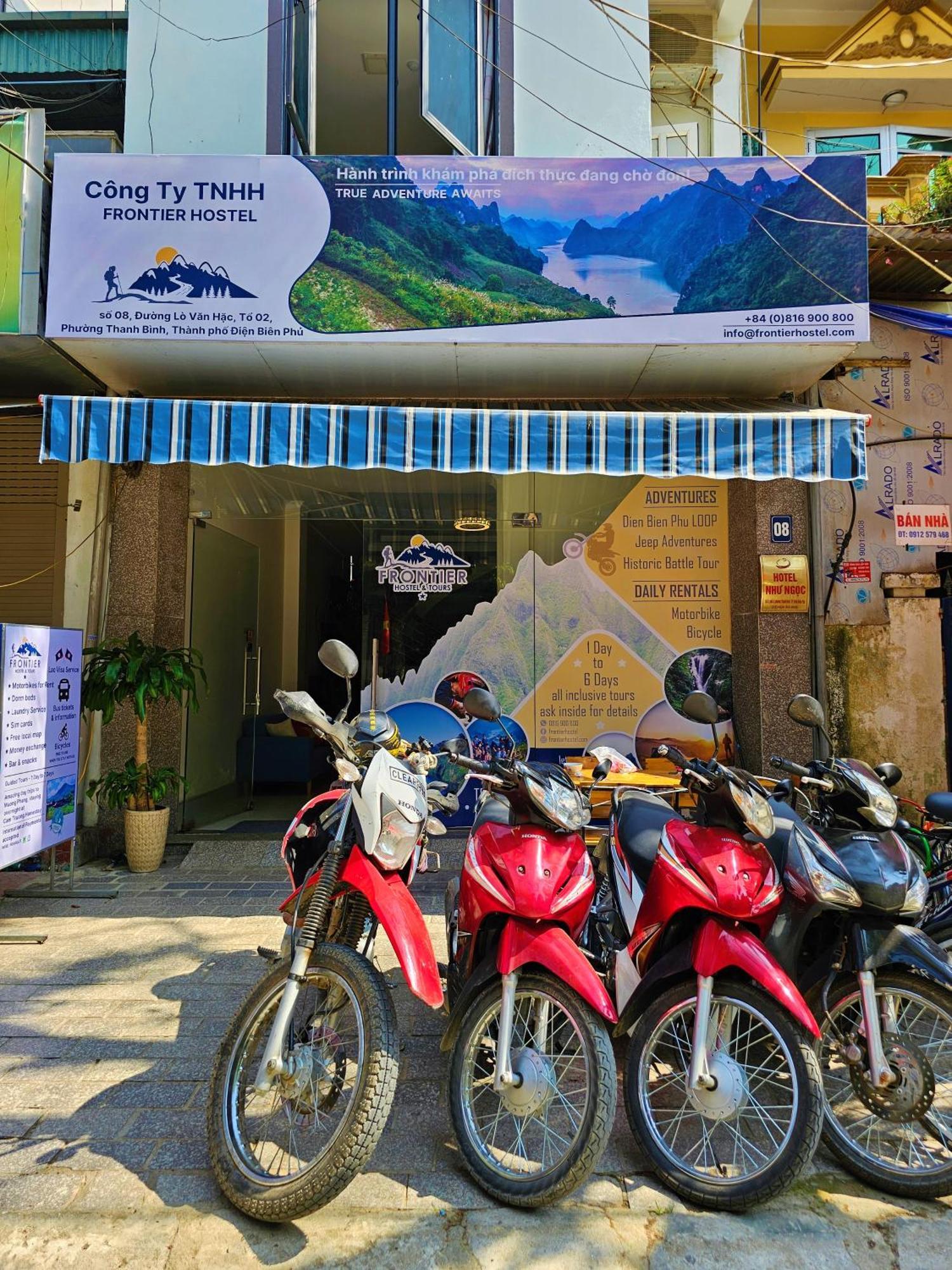 Frontier Hostel & Tours Diện Biên Phủ Exterior foto